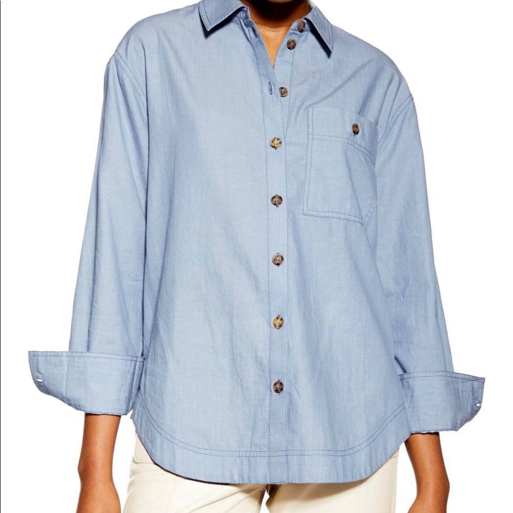 Topshop Cotton Shirt